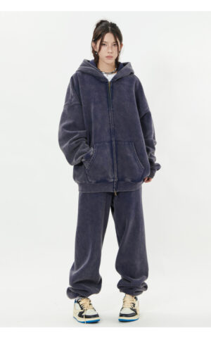 Washed Overfit Banding Sweatpants