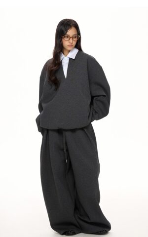 Extreme Wide-Leg Sweatpants